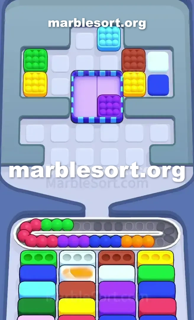 Marble Sort Level 319 screenshot 3