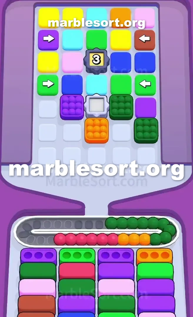 Marble Sort Level 322 screenshot 2