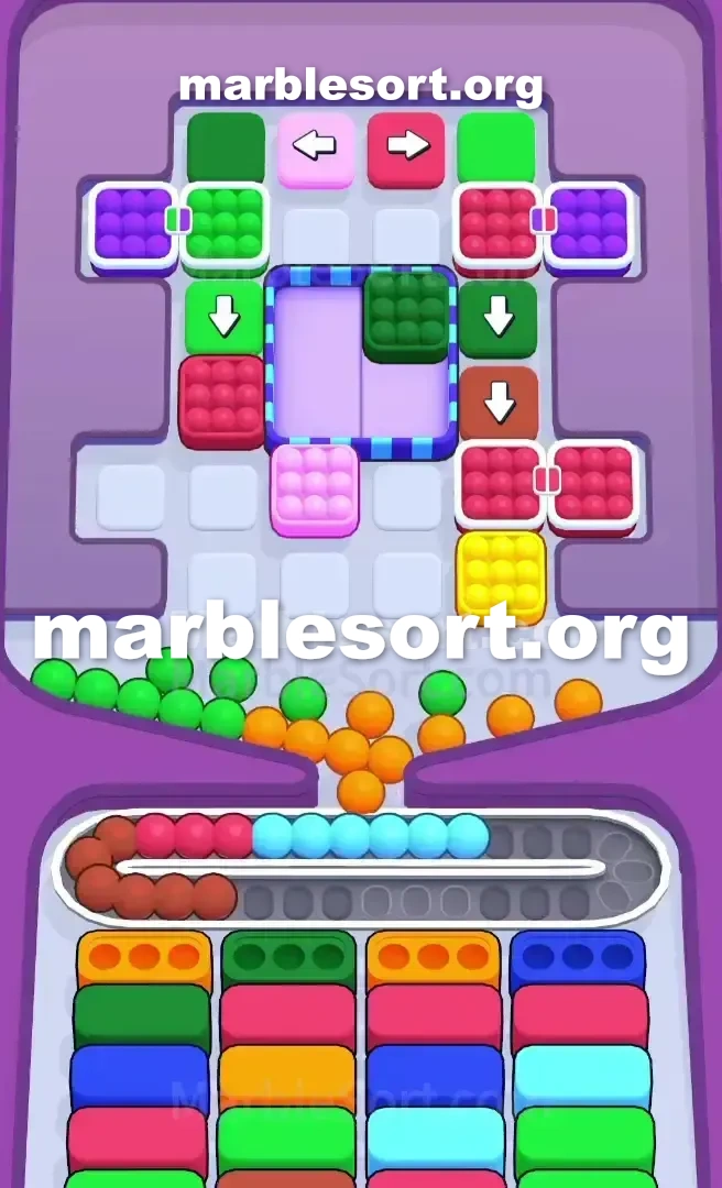 Marble Sort Level 323 screenshot 2