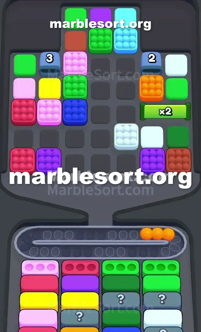 Marble Sort Level 324 screenshot 2