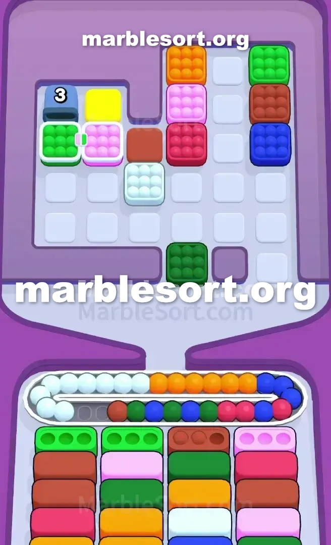 Marble Sort Level 325 screenshot 3