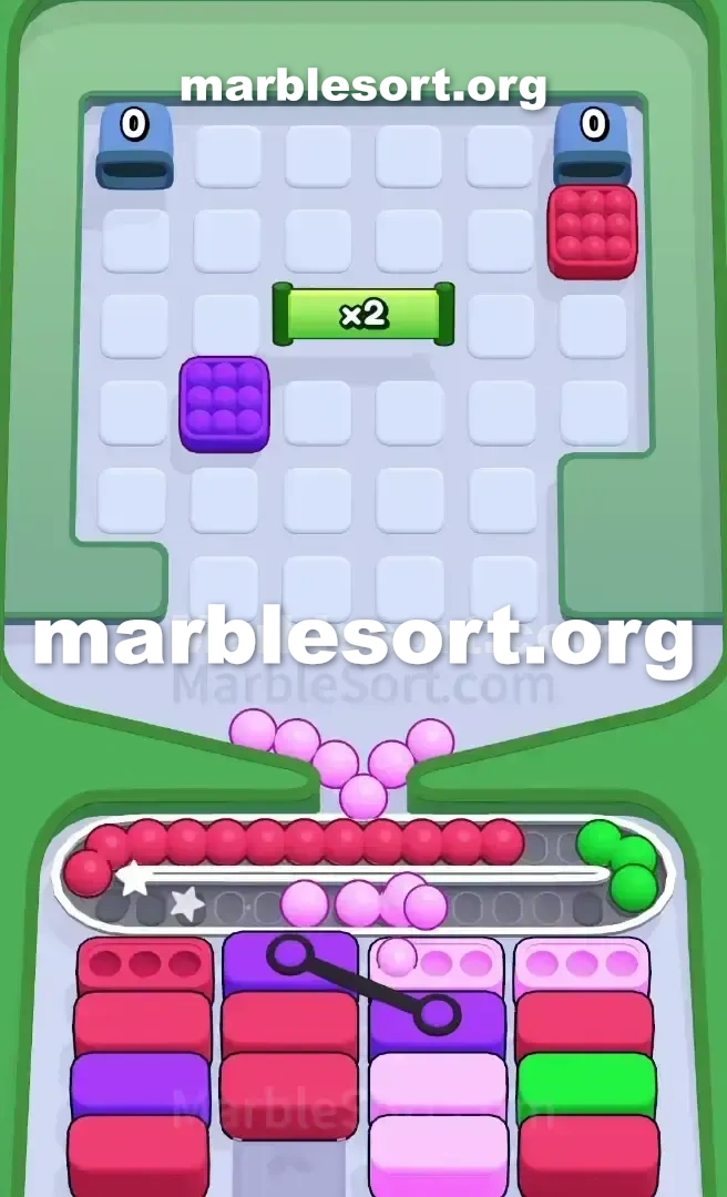 Marble Sort Level 332 screenshot 4