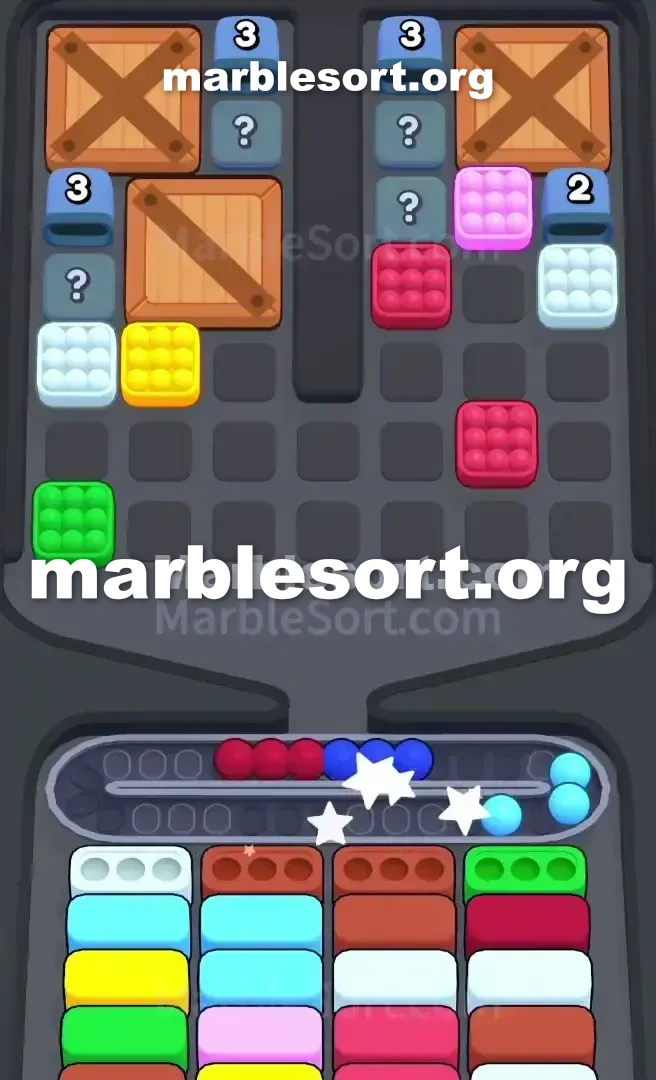 Marble Sort Level 334 screenshot 2