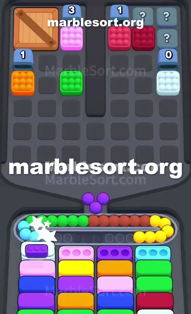 Marble Sort Level 334 screenshot 3