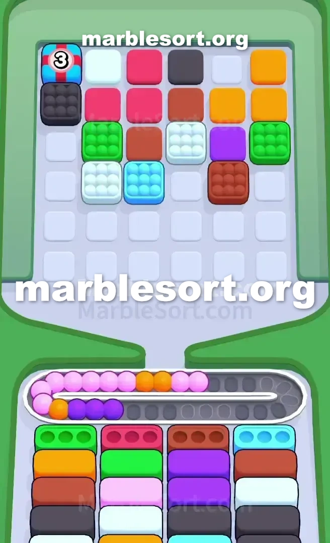 Marble Sort Level 335 screenshot 3