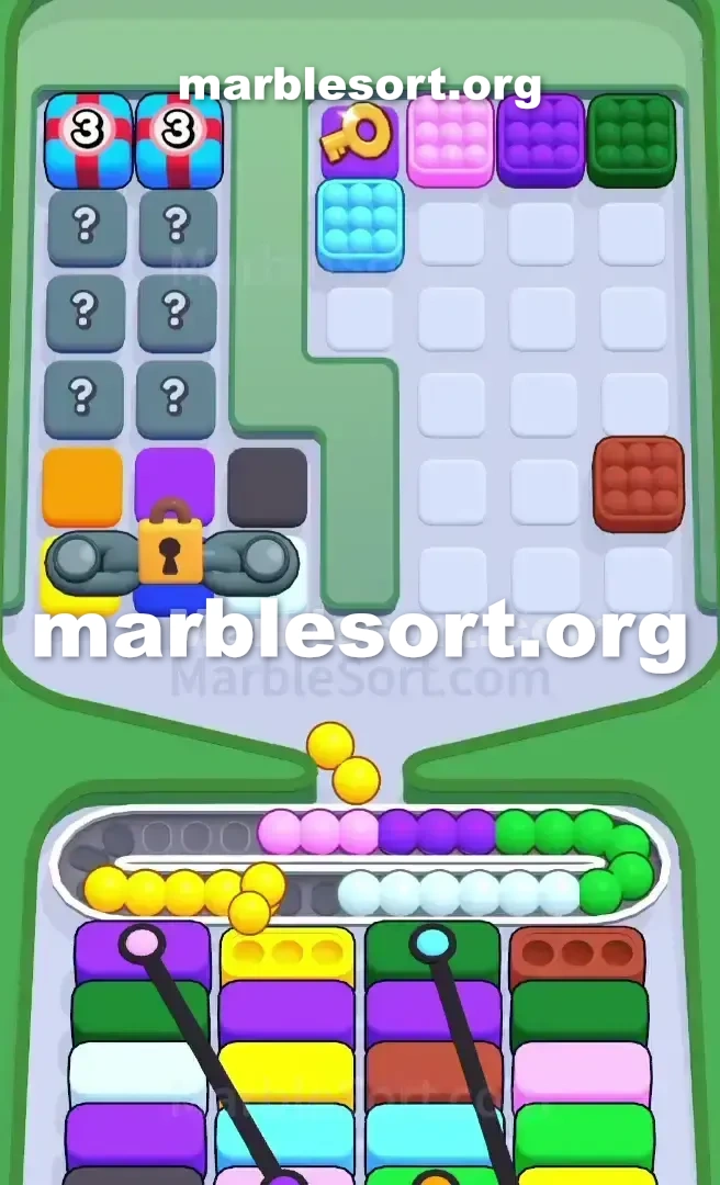 Marble Sort Level 338 screenshot 2