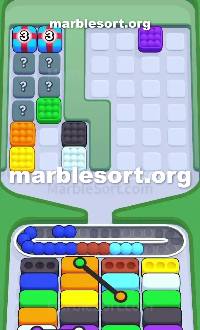 Marble Sort Level 338 screenshot 3
