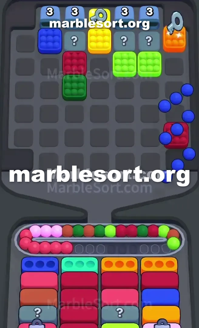 Marble Sort Level 340 screenshot 3