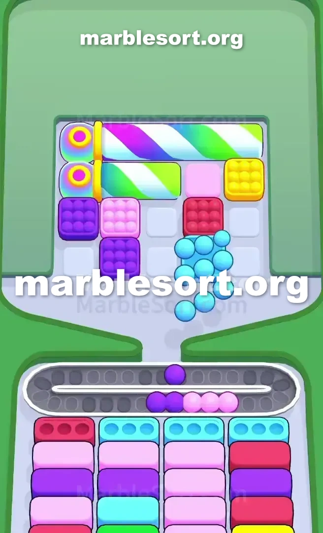 Marble Sort Level 341 screenshot 2