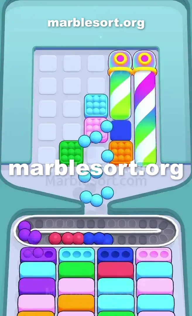 Marble Sort Level 342 screenshot 3