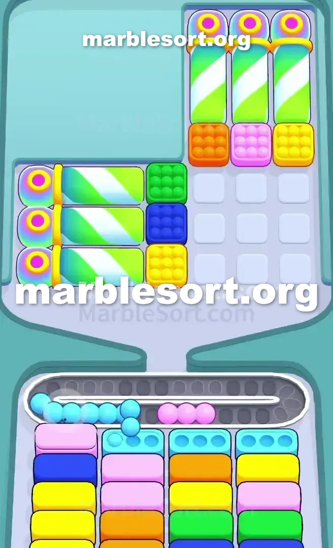 Marble Sort Level 343 screenshot 2
