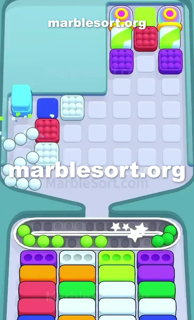 Marble Sort Level 343 screenshot 3