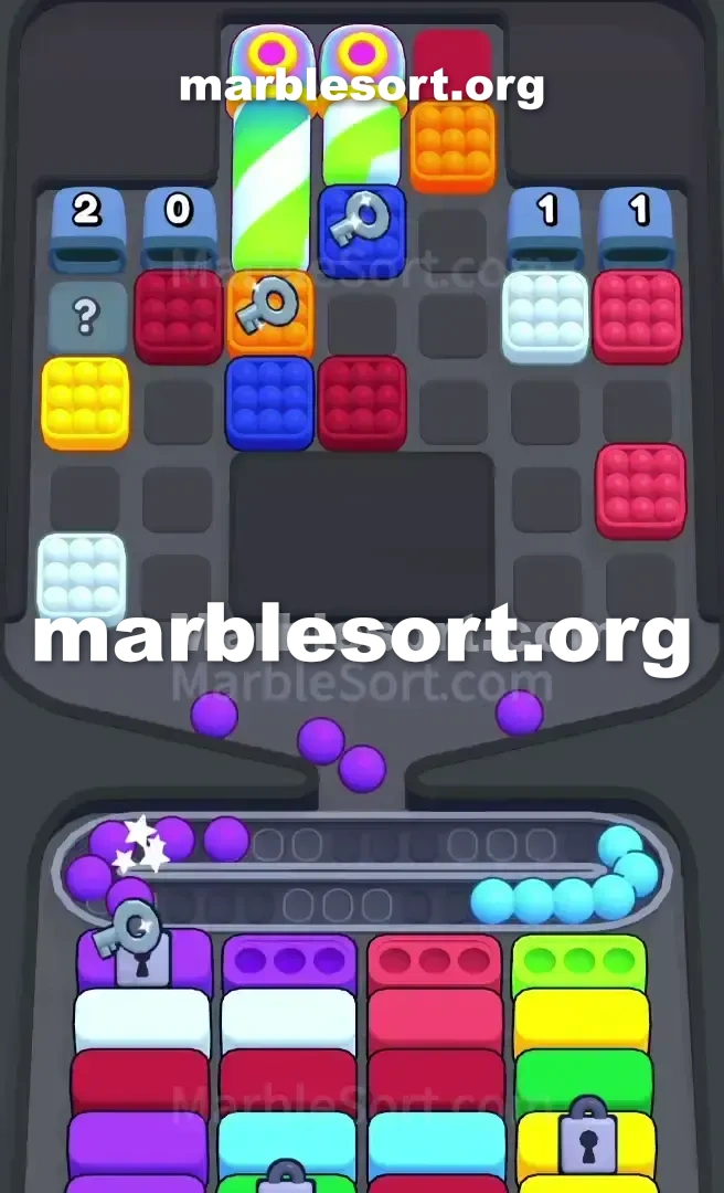 Marble Sort Level 344 screenshot 2