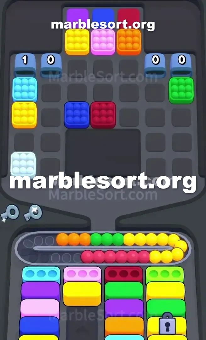 Marble Sort Level 344 screenshot 3