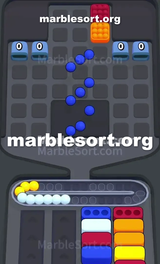 Marble Sort Level 344 screenshot 4