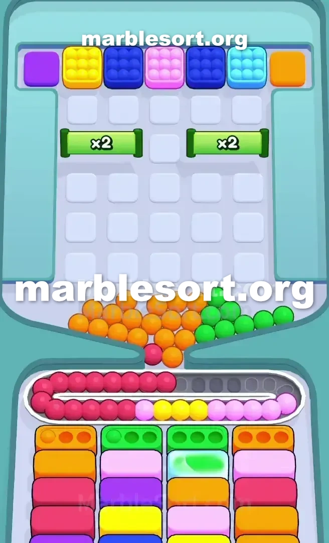 Marble Sort Level 346 screenshot 3
