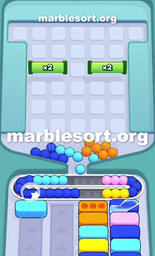 Marble Sort Level 346 screenshot 4