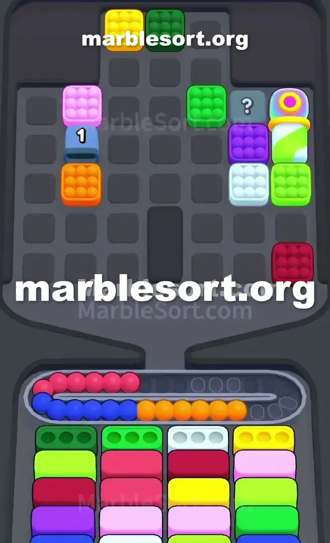 Marble Sort Level 347 screenshot 3