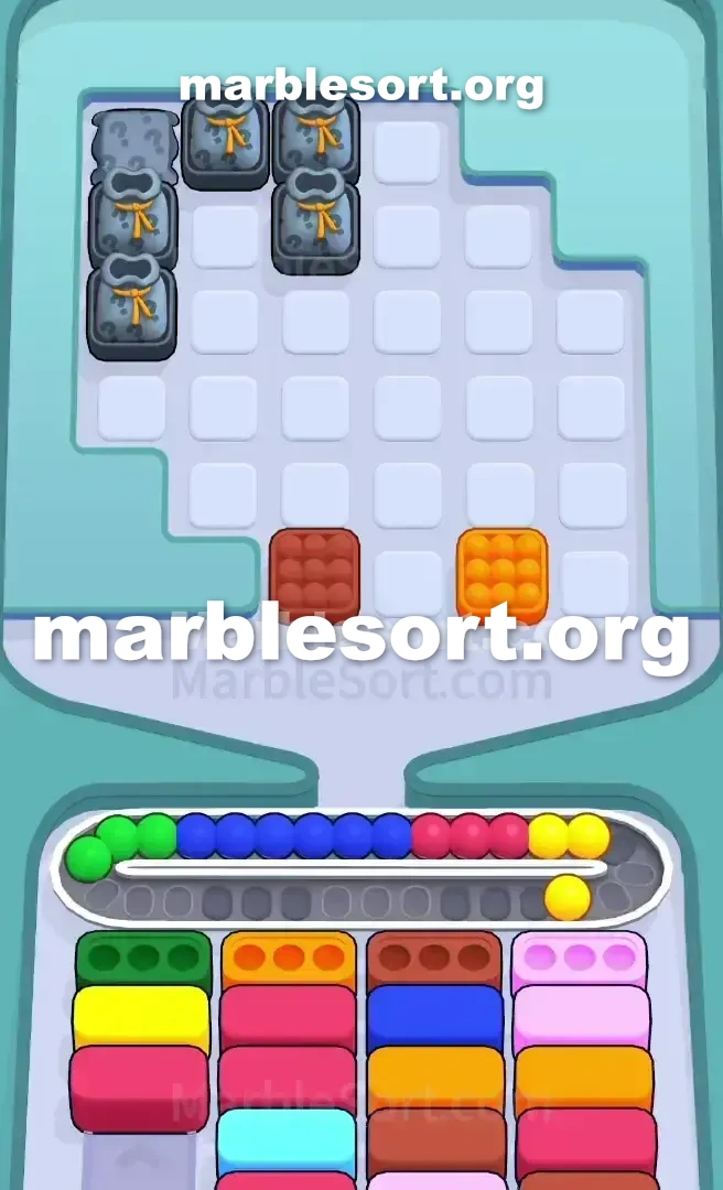 Marble Sort Level 348 screenshot 3