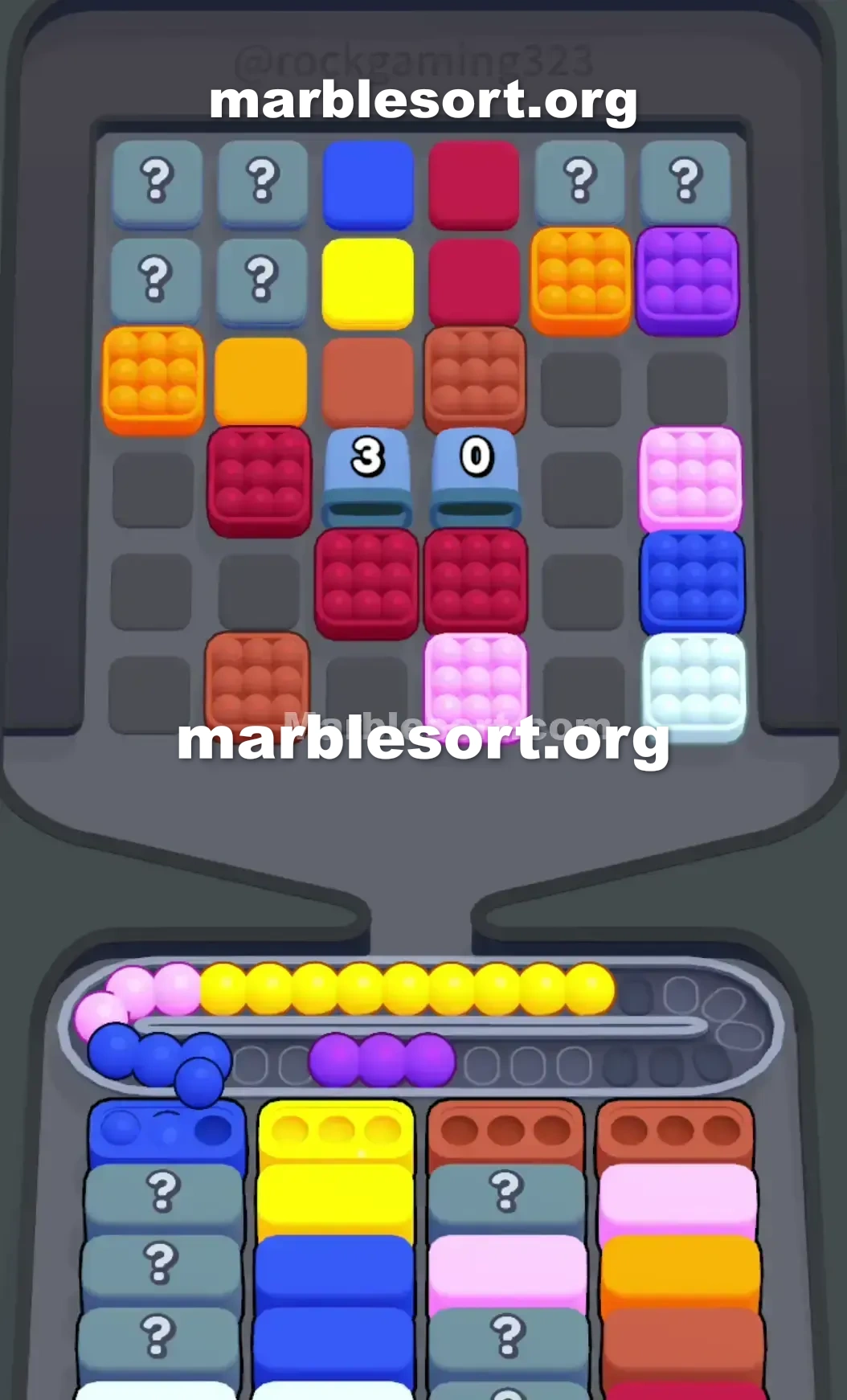Marble Sort Level 35 screenshot 2