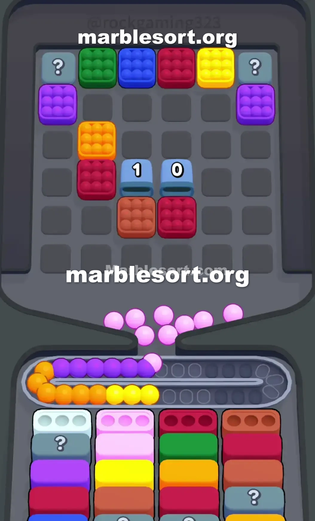 Marble Sort Level 35 screenshot 3