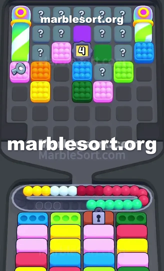 Marble Sort Level 350 screenshot 2