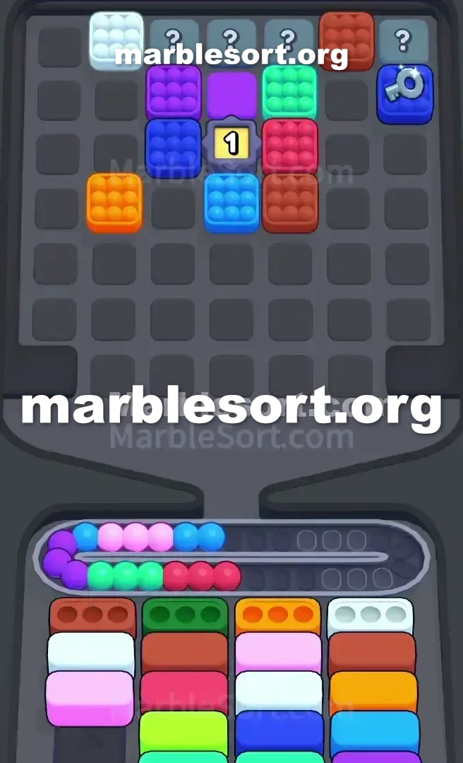 Marble Sort Level 350 screenshot 3