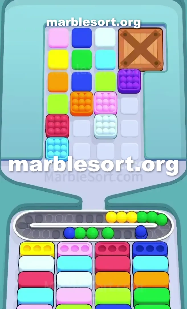 Marble Sort Level 351 screenshot 2