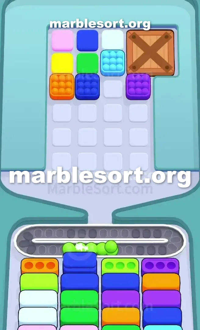 Marble Sort Level 351 screenshot 3