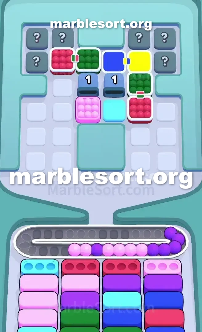 Marble Sort Level 352 screenshot 2