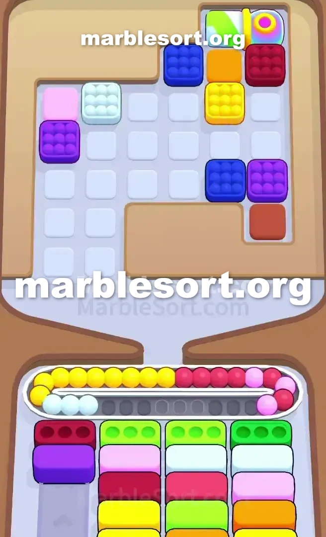 Marble Sort Level 356 screenshot 3