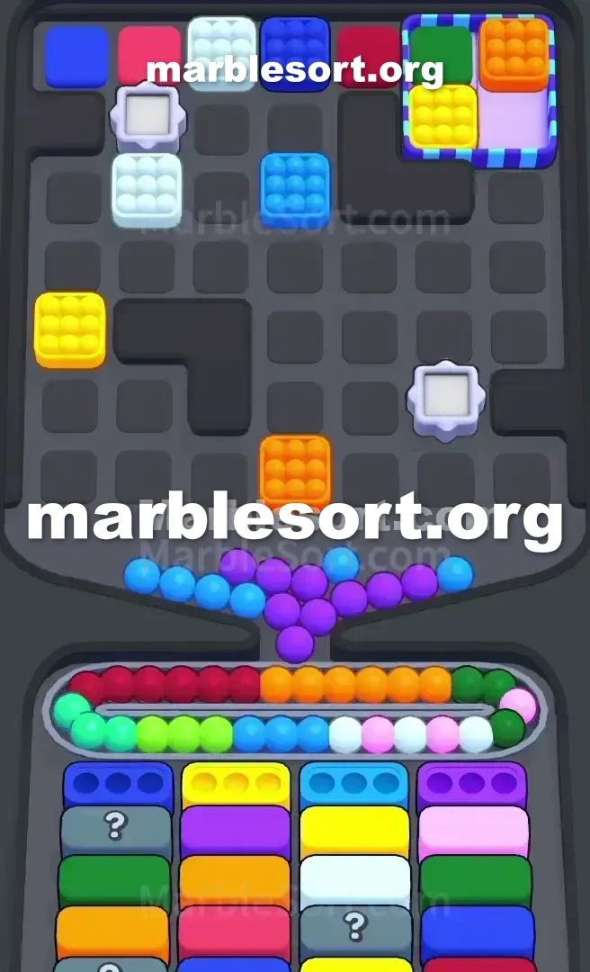 Marble Sort Level 357 screenshot 3