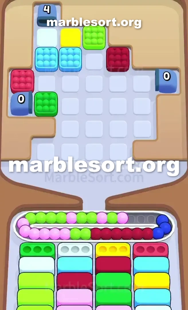 Marble Sort Level 358 screenshot 3