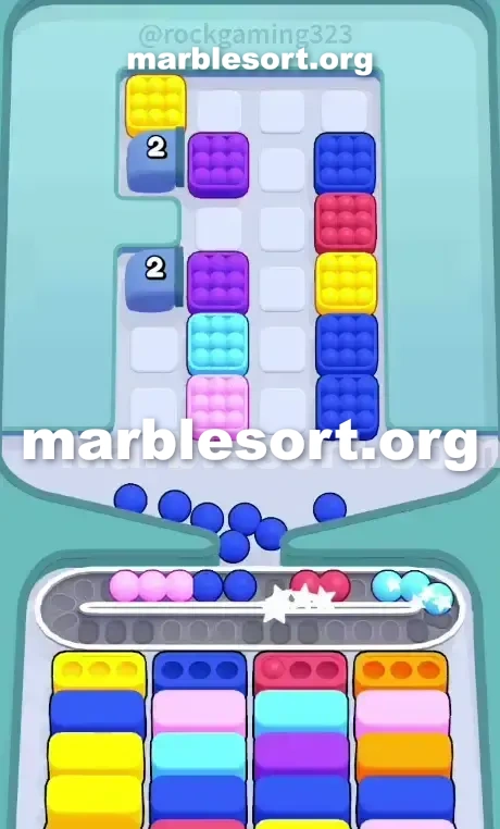 Marble Sort Level 36 screenshot 2