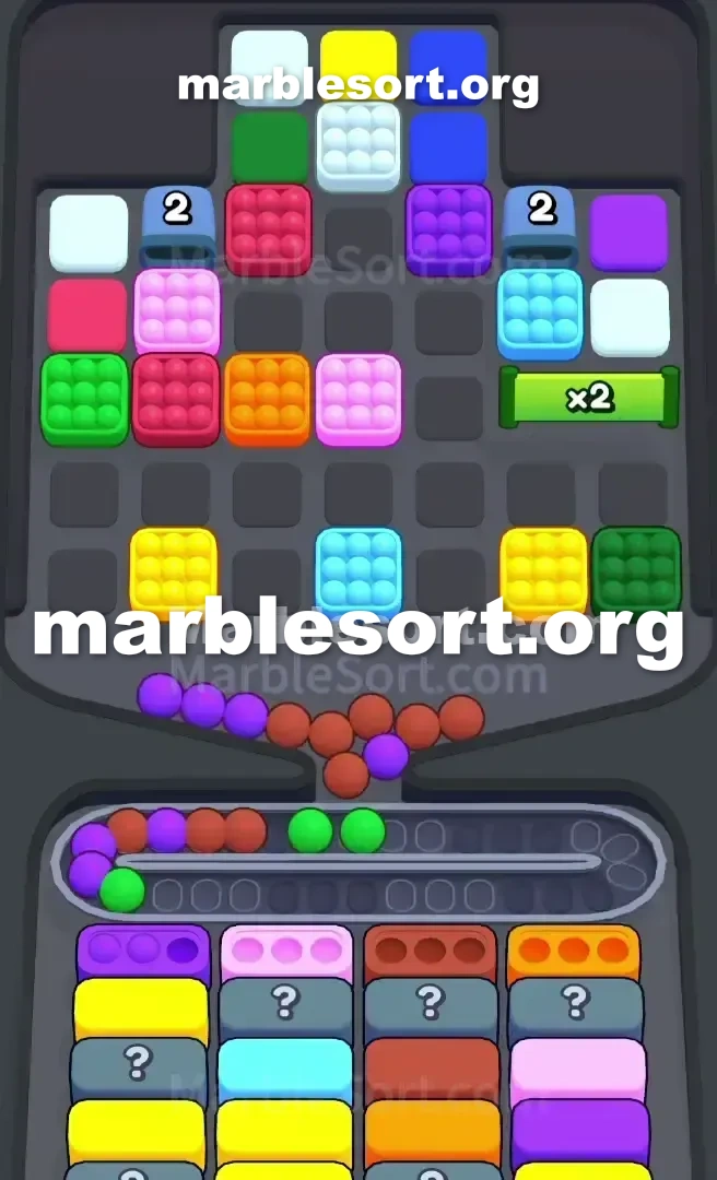 Marble Sort Level 364 screenshot 2