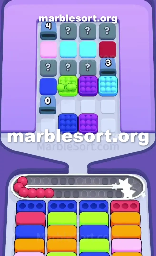 Marble Sort Level 366 screenshot 2