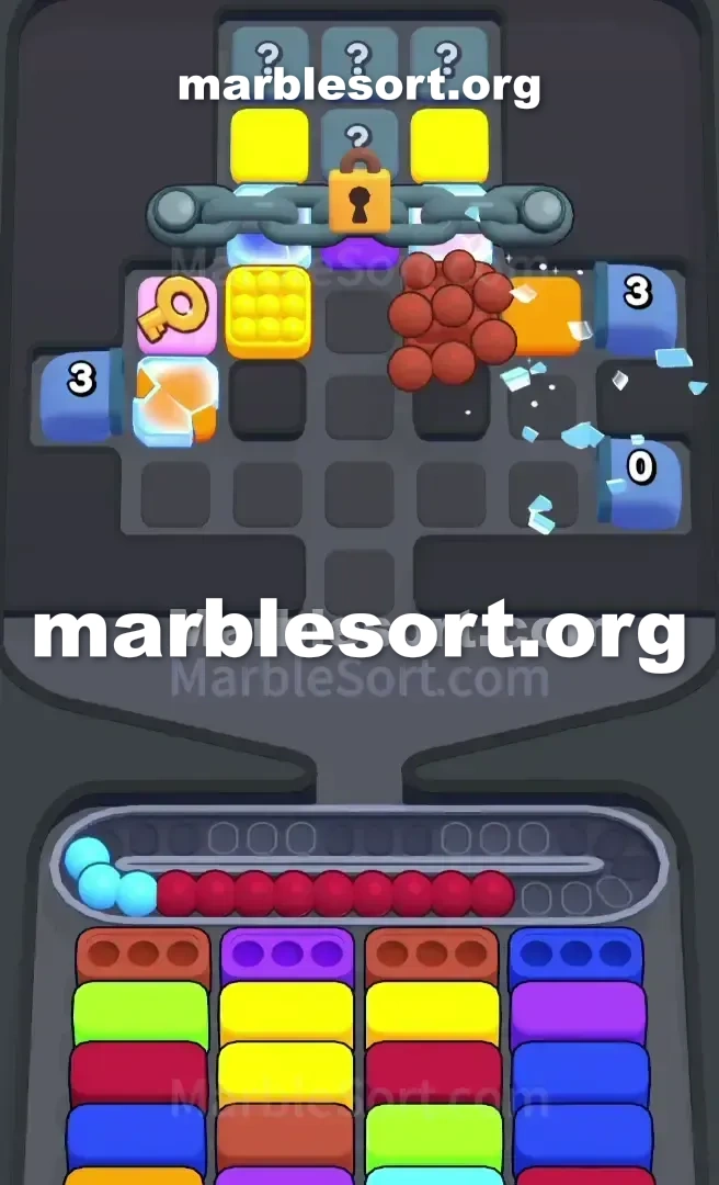 Marble Sort Level 370 screenshot 2
