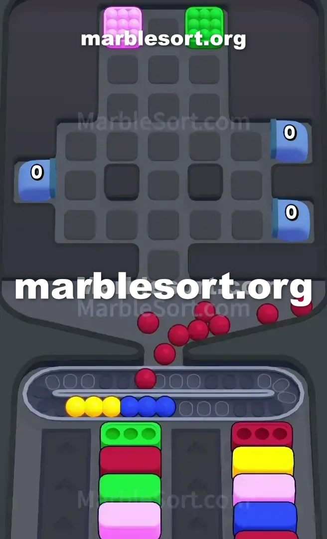 Marble Sort Level 370 screenshot 4