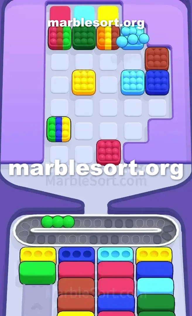 Marble Sort Level 372 screenshot 3