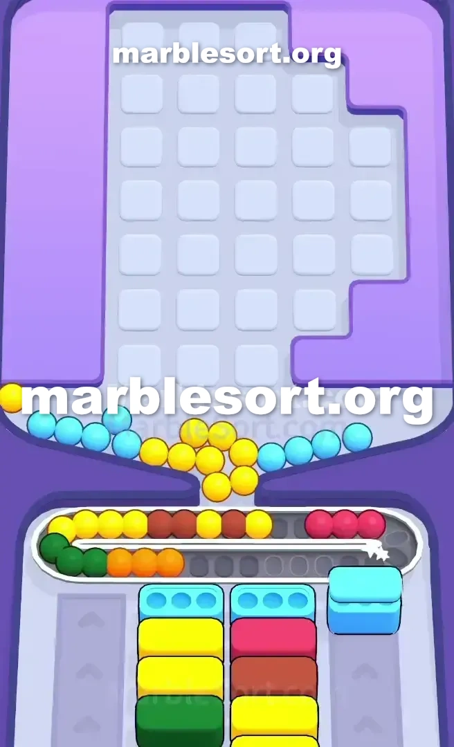 Marble Sort Level 372 screenshot 4