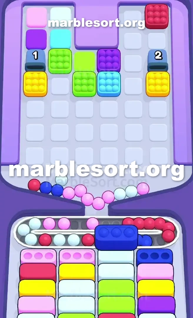 Marble Sort Level 373 screenshot 3