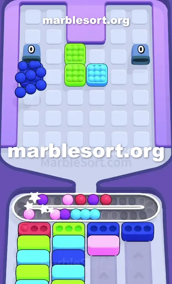 Marble Sort Level 373 screenshot 4