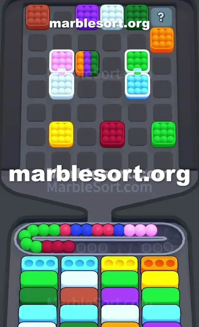 Marble Sort Level 374 screenshot 3