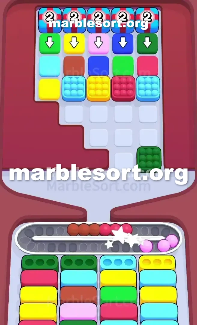 Marble Sort Level 375 screenshot 2