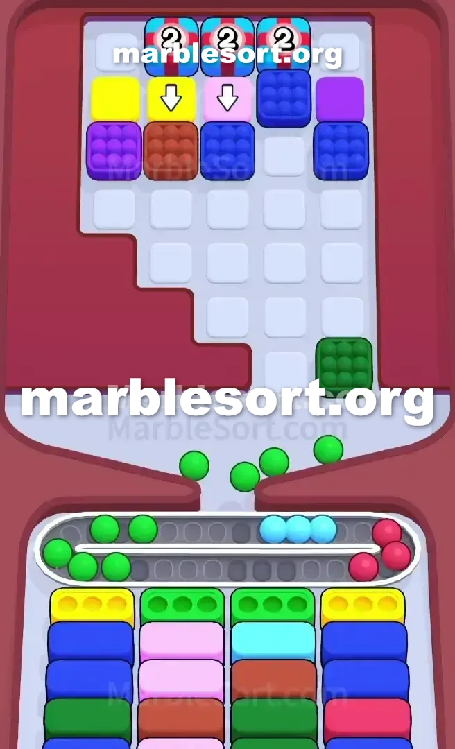 Marble Sort Level 375 screenshot 3
