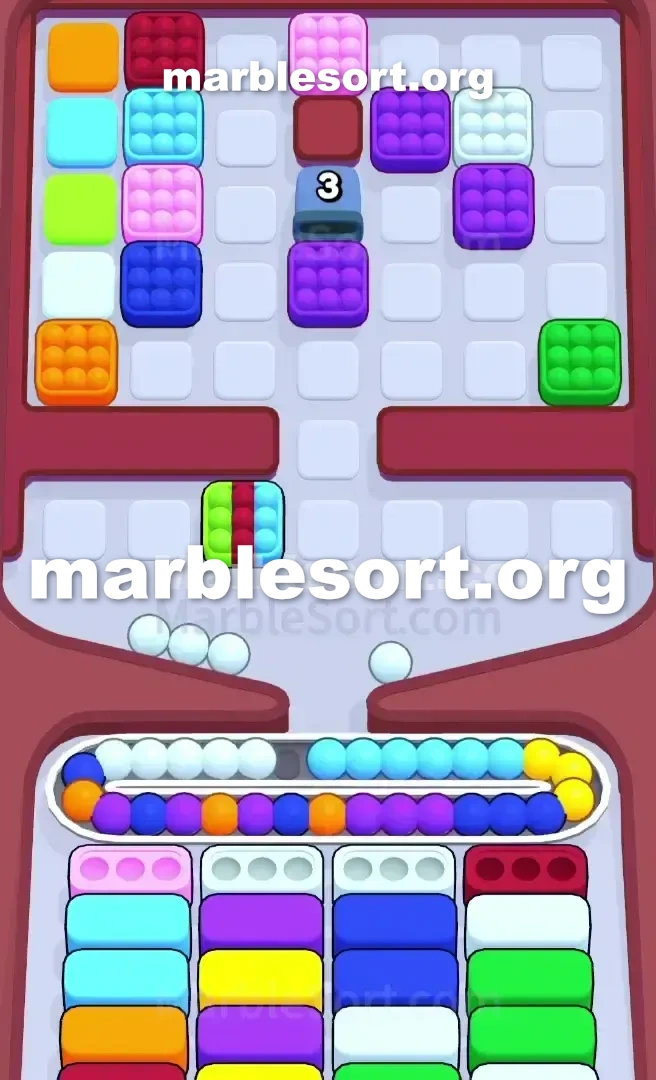 Marble Sort Level 376 screenshot 3