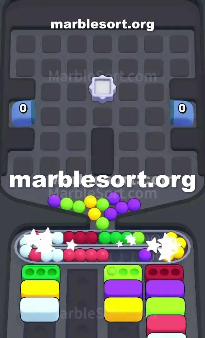 Marble Sort Level 377 screenshot 4