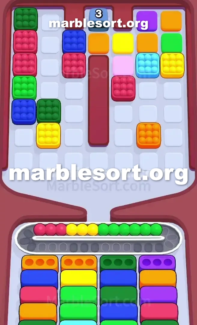 Marble Sort Level 379 screenshot 3