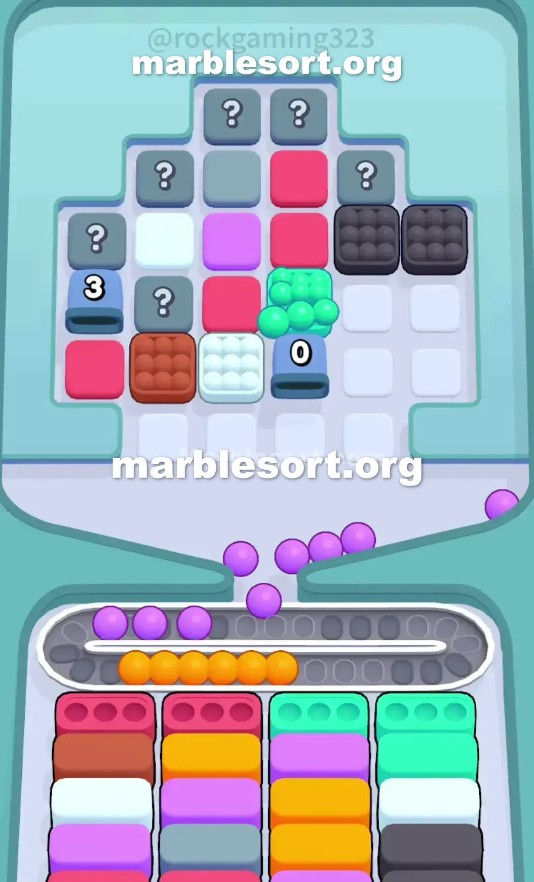 Marble Sort Level 38 screenshot 2