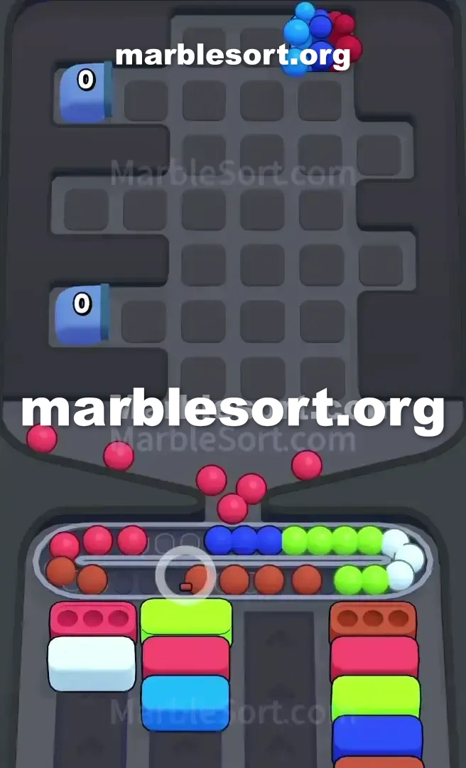 Marble Sort Level 380 screenshot 4